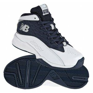 New Balance 907 White Blue Basketball Kids Boys Girls‎ Unisex Shoes Size 4